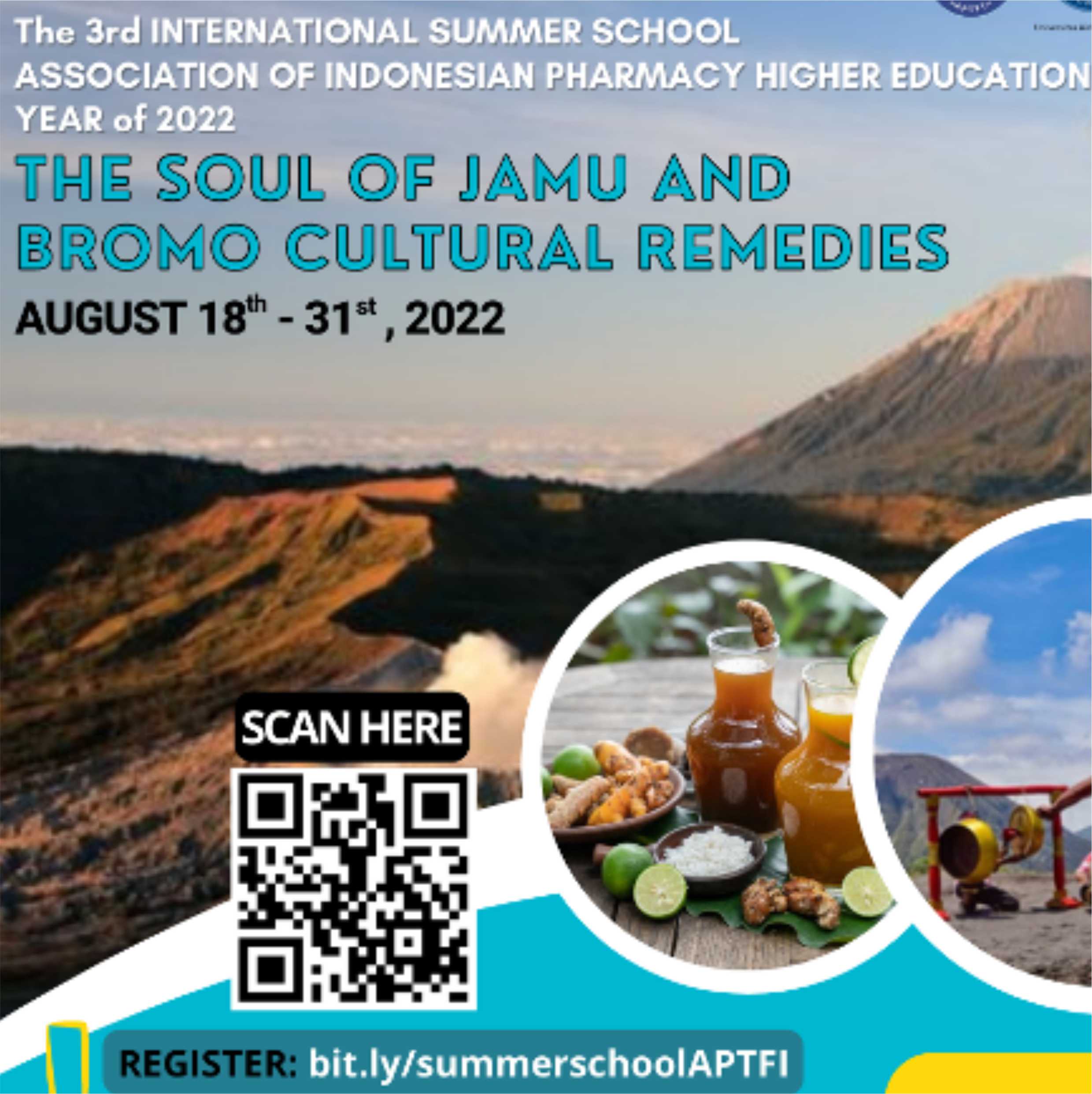 The 3rd Association of Indonesian Pharmacy Higher Education (AIPHE) International Summer School 18 – 31 Agustus 2022