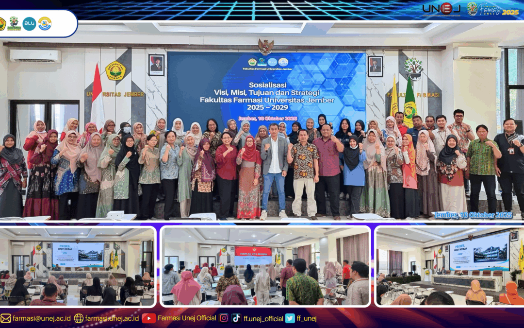 Fakultas Farmasi Sosialisasikan Visi, Misi, dan Strategi 2025–2029 kepada Dosen dan Tendik