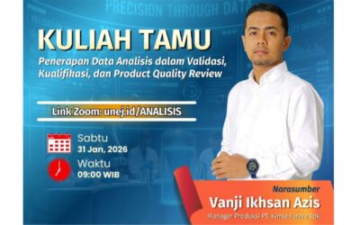 Fakultas Farmasi UNEJ Bekali Mahasiswa PKPA Industri Wawasan Penerapan Data Analisis dalam Validasi dan Product Quality Review