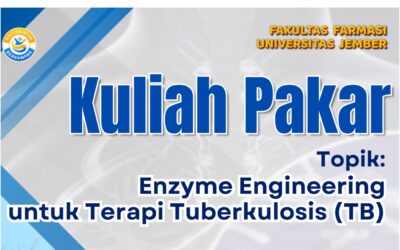 Dari Terapi Tuberkulosis hingga Bioremediasi Lingkungan: Kuliah Pakar Farmasi UNEJ Kupas Tuntas Inovasi Enzim