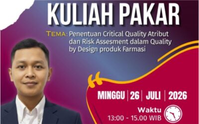 Kupas Quality by Design Bersama Praktisi Industri: Bekal PKPA Industri Angkatan 24 Menuju Apoteker Profesional