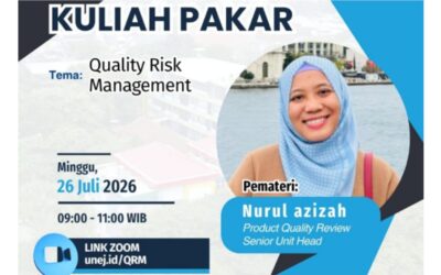 Mahasiswa Profesi Apoteker Perdalam Manajemen Risiko Mutu Industri Farmasi Melalui Kuliah Tamu