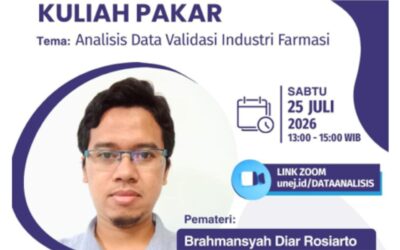 Kuliah Pakar Analisis Data Validasi Industri Farmasi Bekali