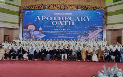 Langkah Baru Menuju Dunia Profesi, Fakultas Farmasi UNEJ Kukuhkan 80 Apoteker Baru dalam Sumpah Apoteker XXIV